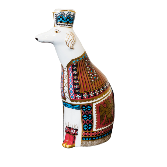 Royal Crown Derby National Dogs Collection : Borzoi Paperweight Charterwells
