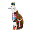 Royal Crown Derby National Dogs Collection : Borzoi Paperweight Charterwells