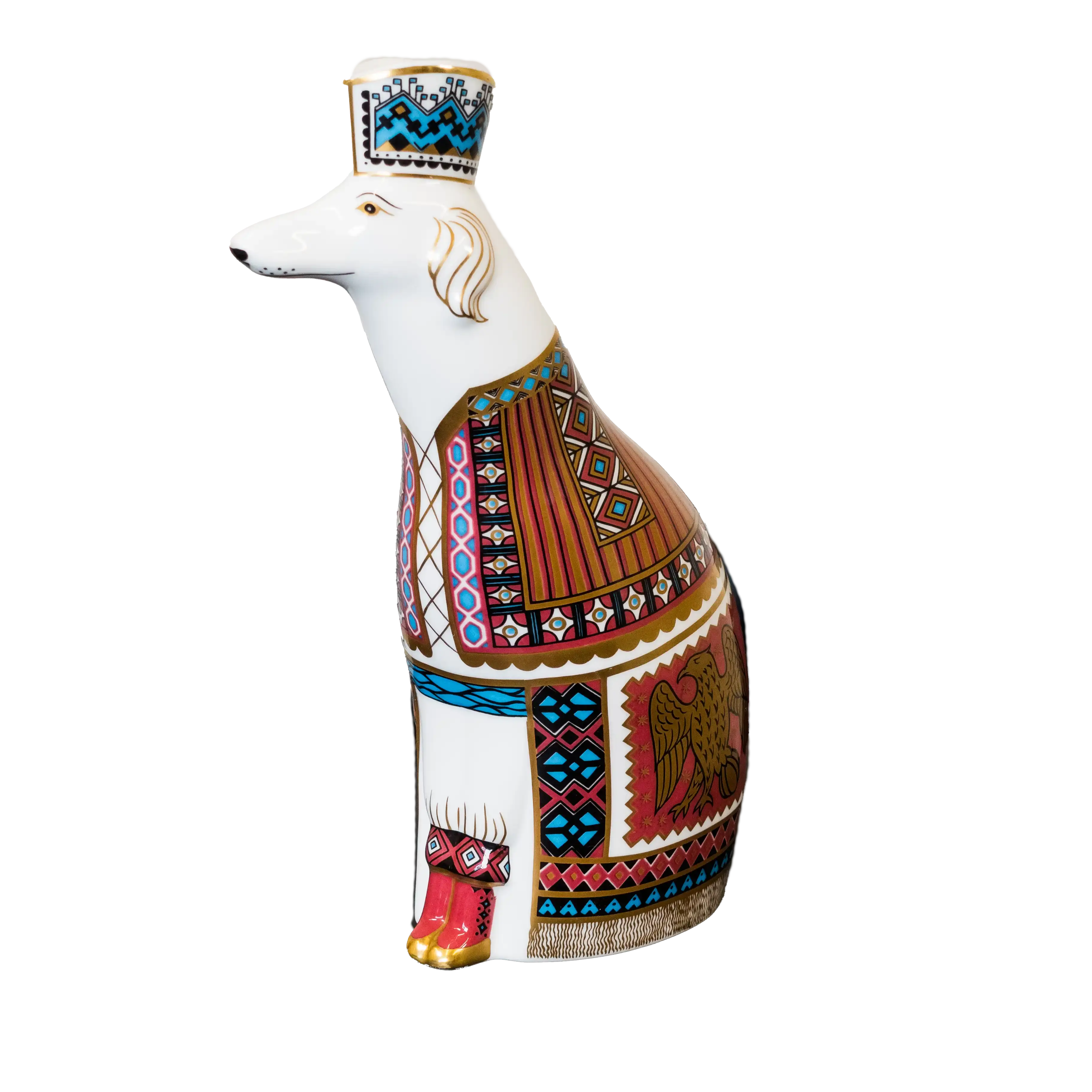 Royal Crown Derby National Dogs Collection : Borzoi Paperweight Charterwells