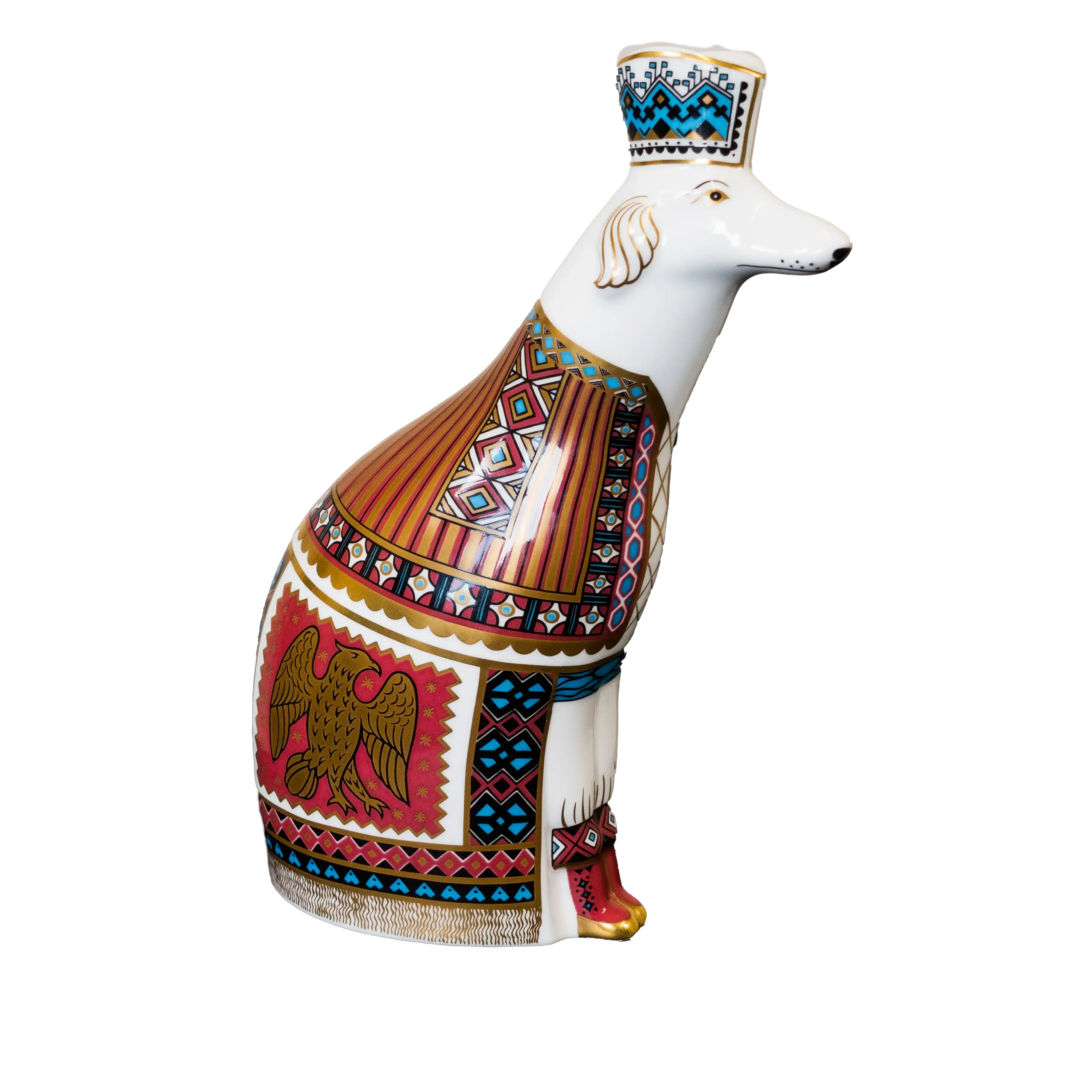 Royal Crown Derby National Dogs Collection : Borzoi Paperweight Charterwells