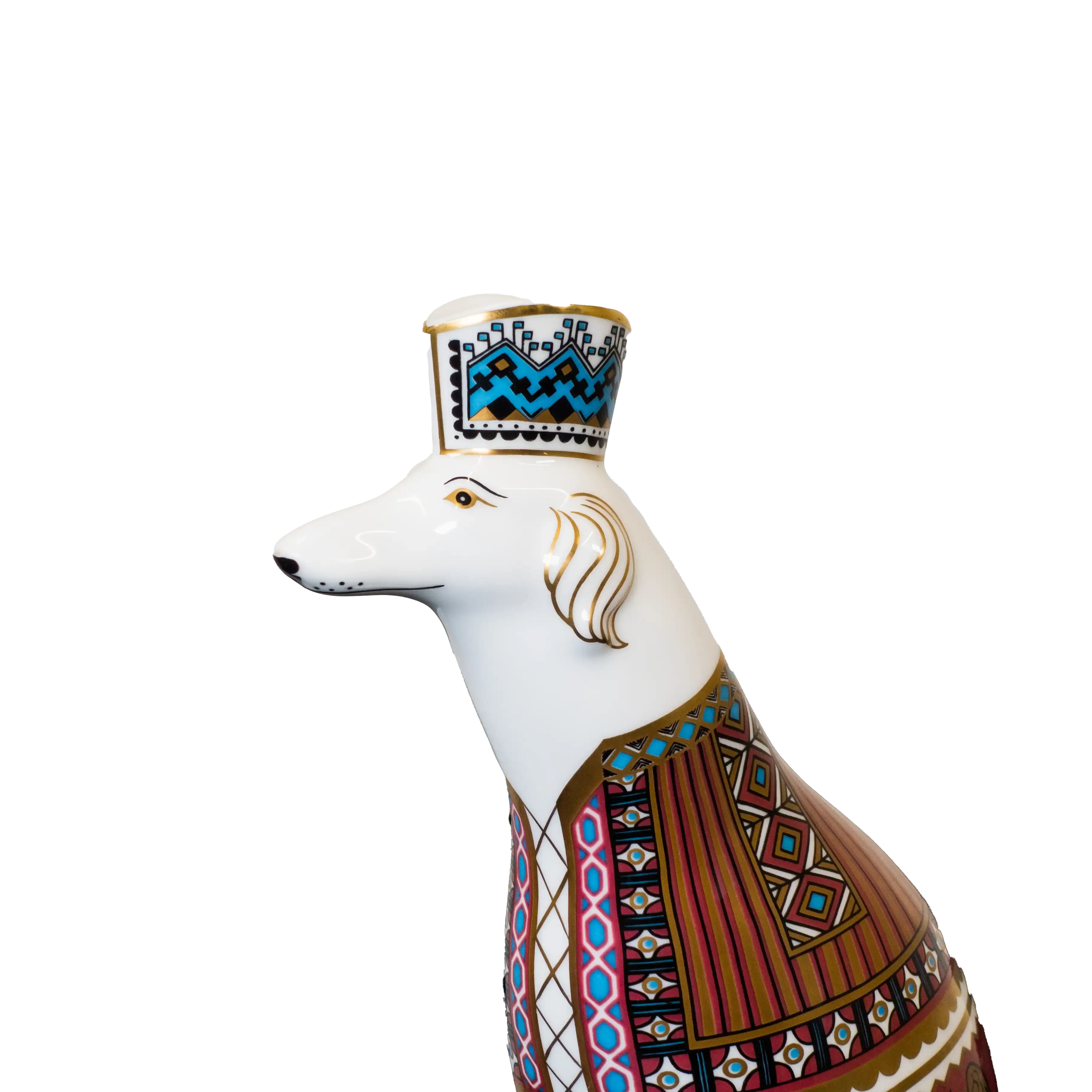 Royal Crown Derby National Dogs Collection : Borzoi Paperweight Charterwells