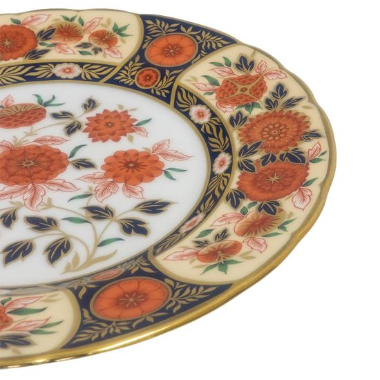 Royal Crown Derby 7" Antique Chrystanthemum Accent Plate