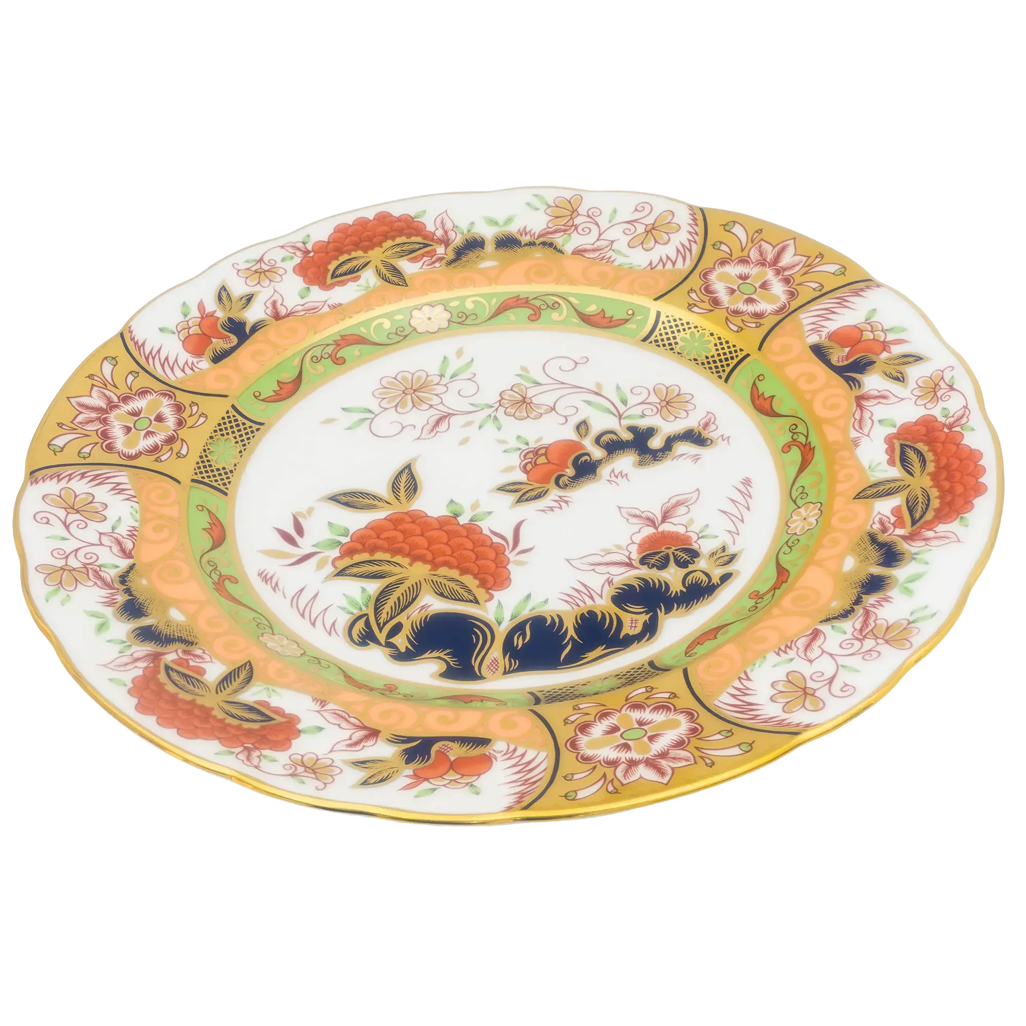 Royal Crown Derby 8" Imperial Garden Plate