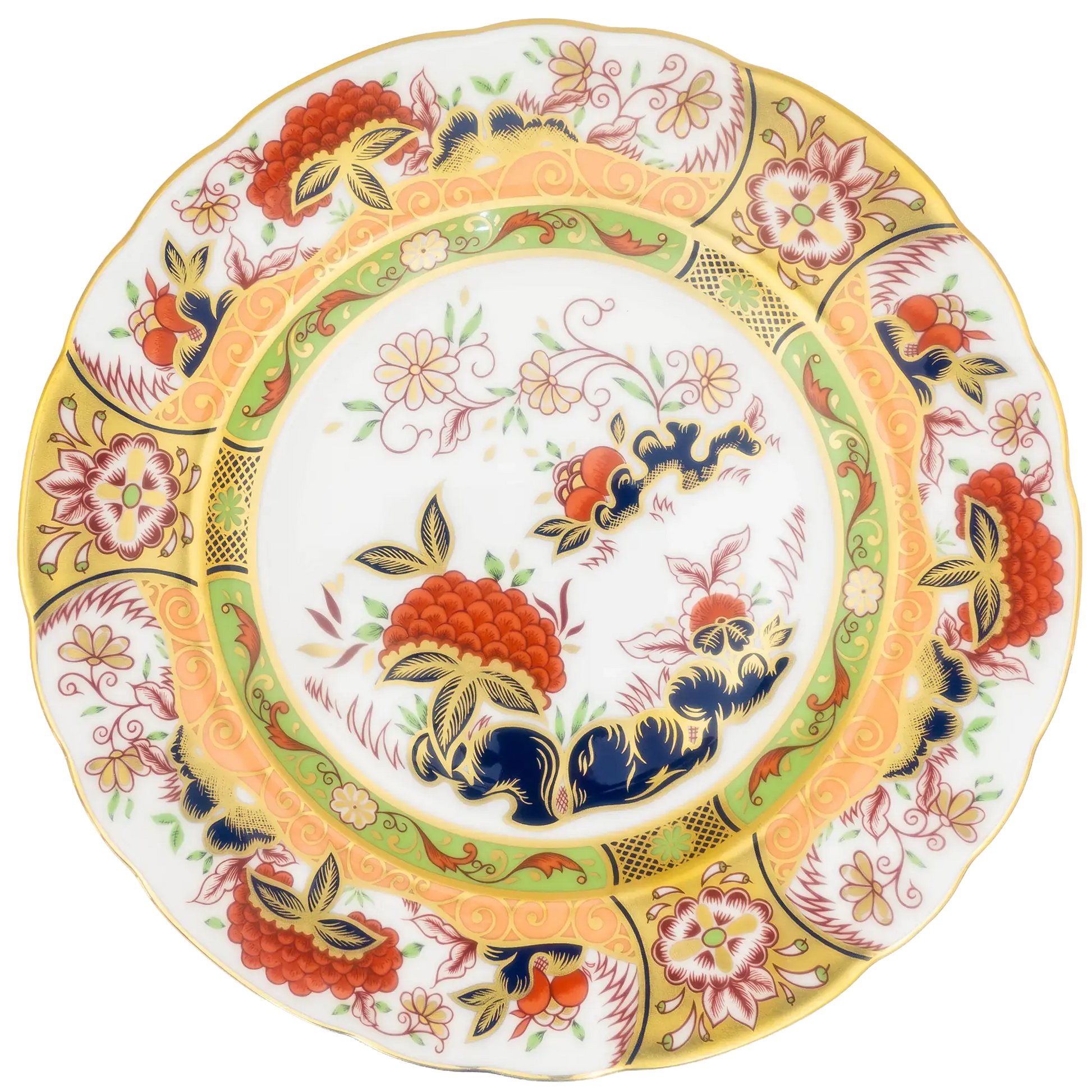Royal Crown Derby 8" Imperial Garden Plate