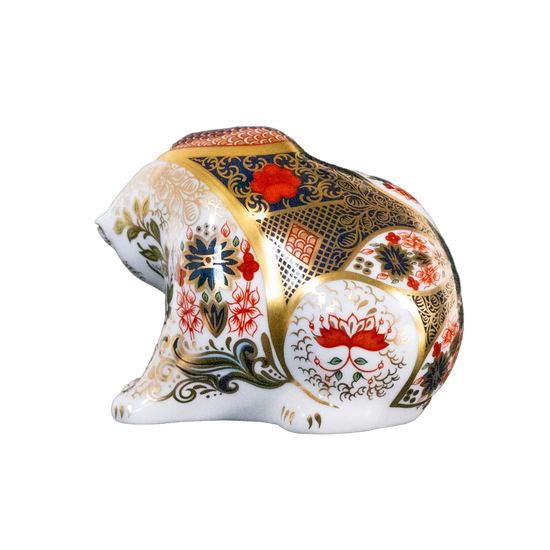 Royal Crown Derby Imari Ltd Rocky Mountain Bear Paperweight - Charterwells 