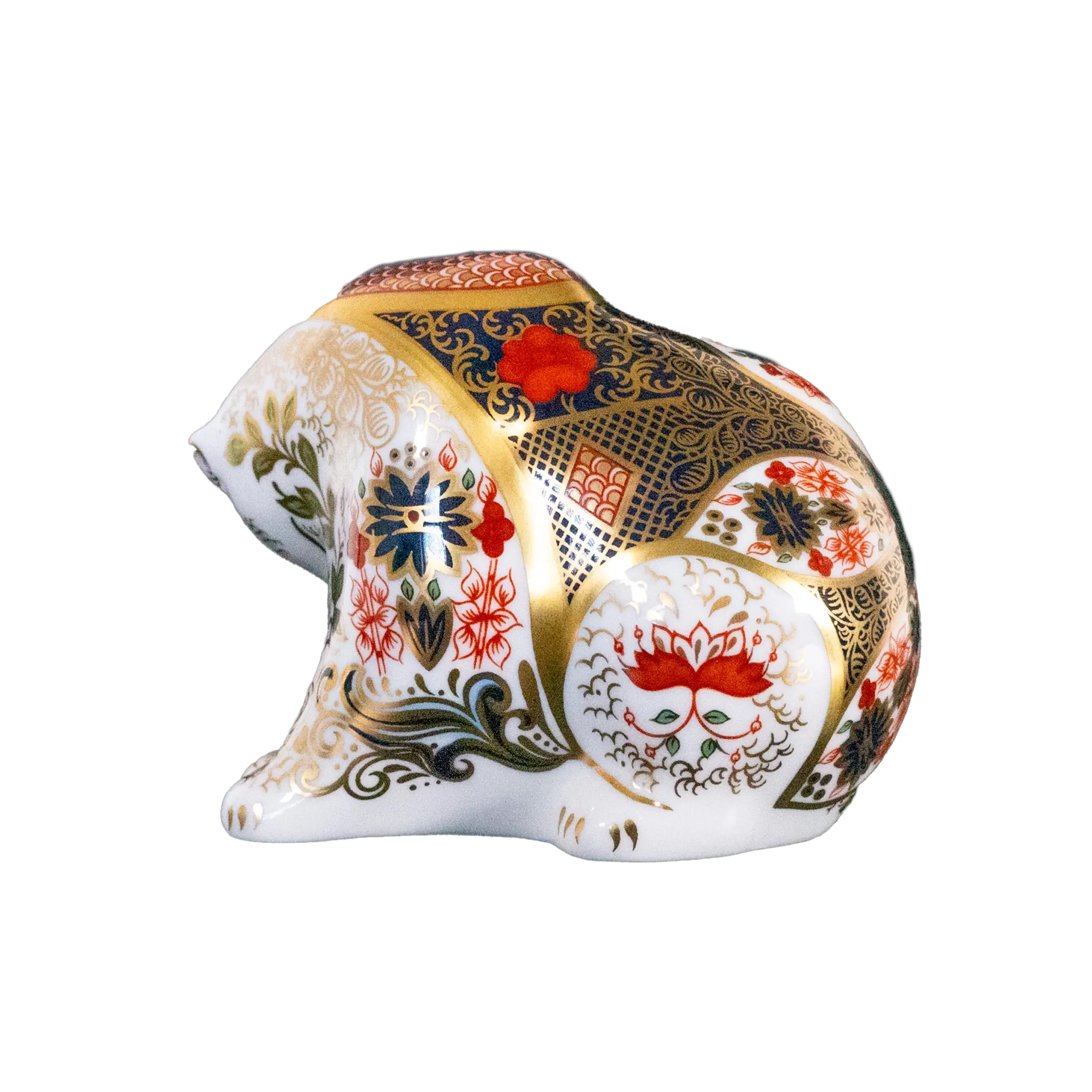 Royal Crown Derby Imari Ltd Rocky Mountain Bear Paperweight - Charterwells 