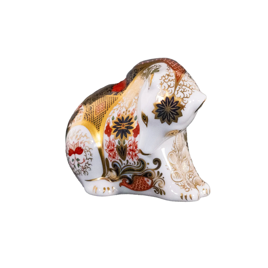 Royal Crown Derby Imari Ltd Rocky Mountain Bear Paperweight - Charterwells 