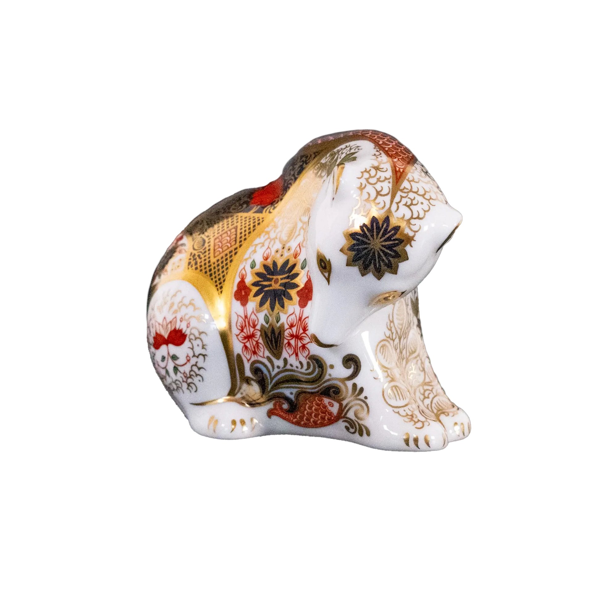 Royal Crown Derby Imari Ltd Rocky Mountain Bear Paperweight - Charterwells 
