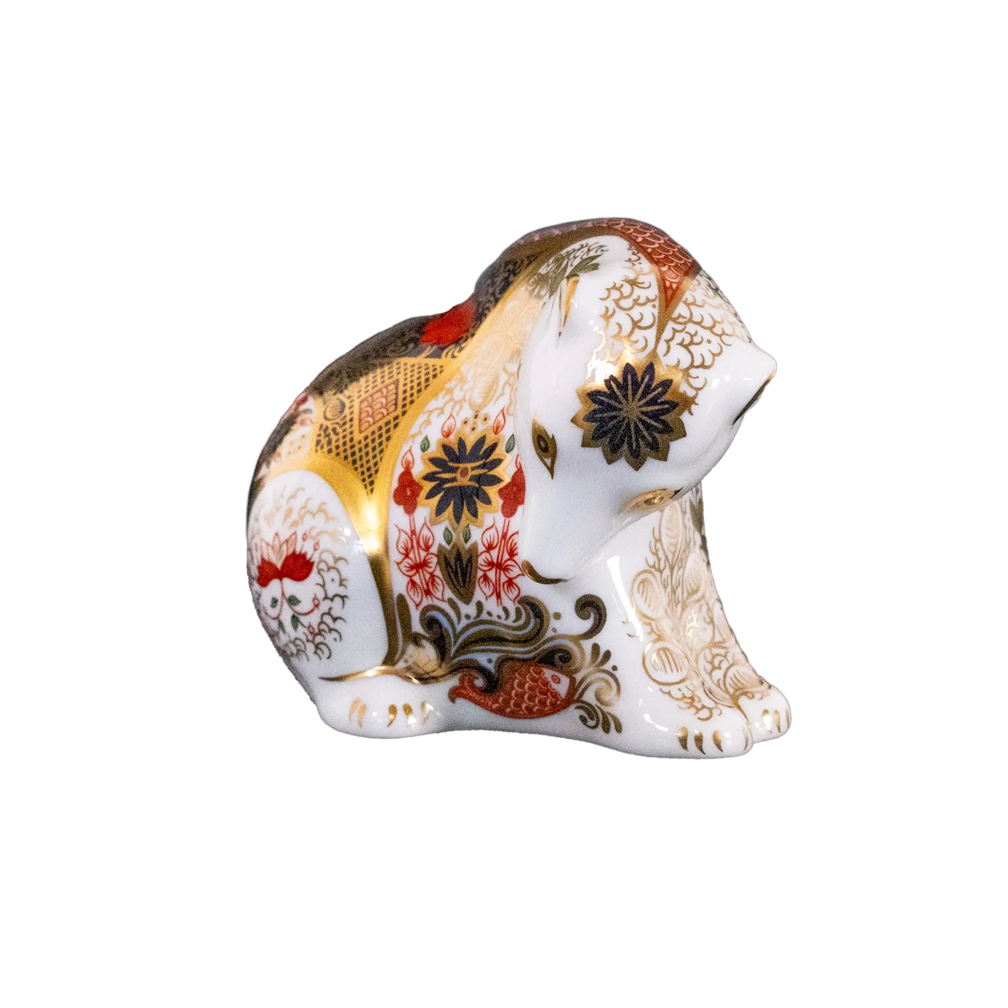 Royal Crown Derby Imari Ltd Rocky Mountain Bear Paperweight - Charterwells 