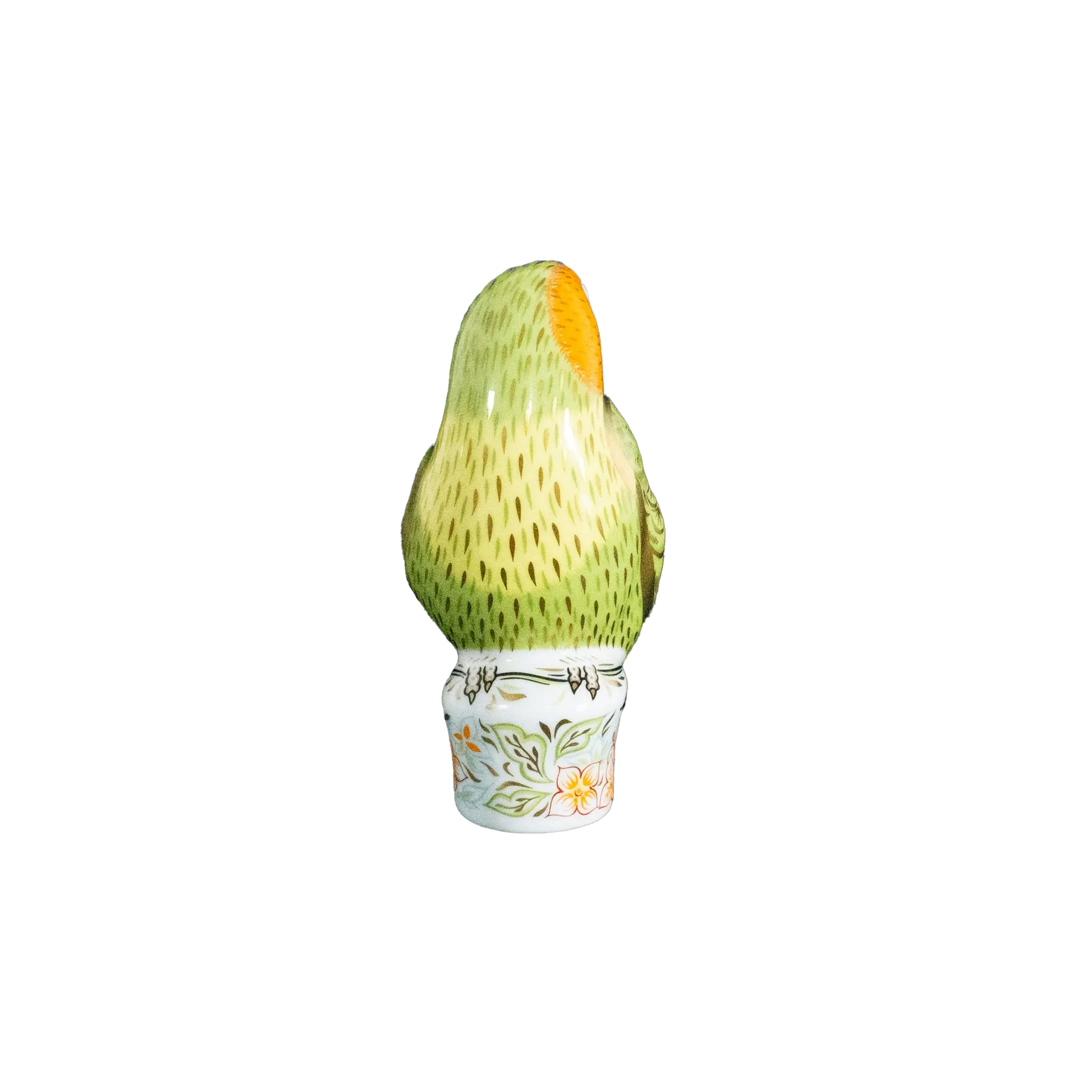 Royal Crown Derby 1st Quality Pair of Lovebird Paperweights Charterwells