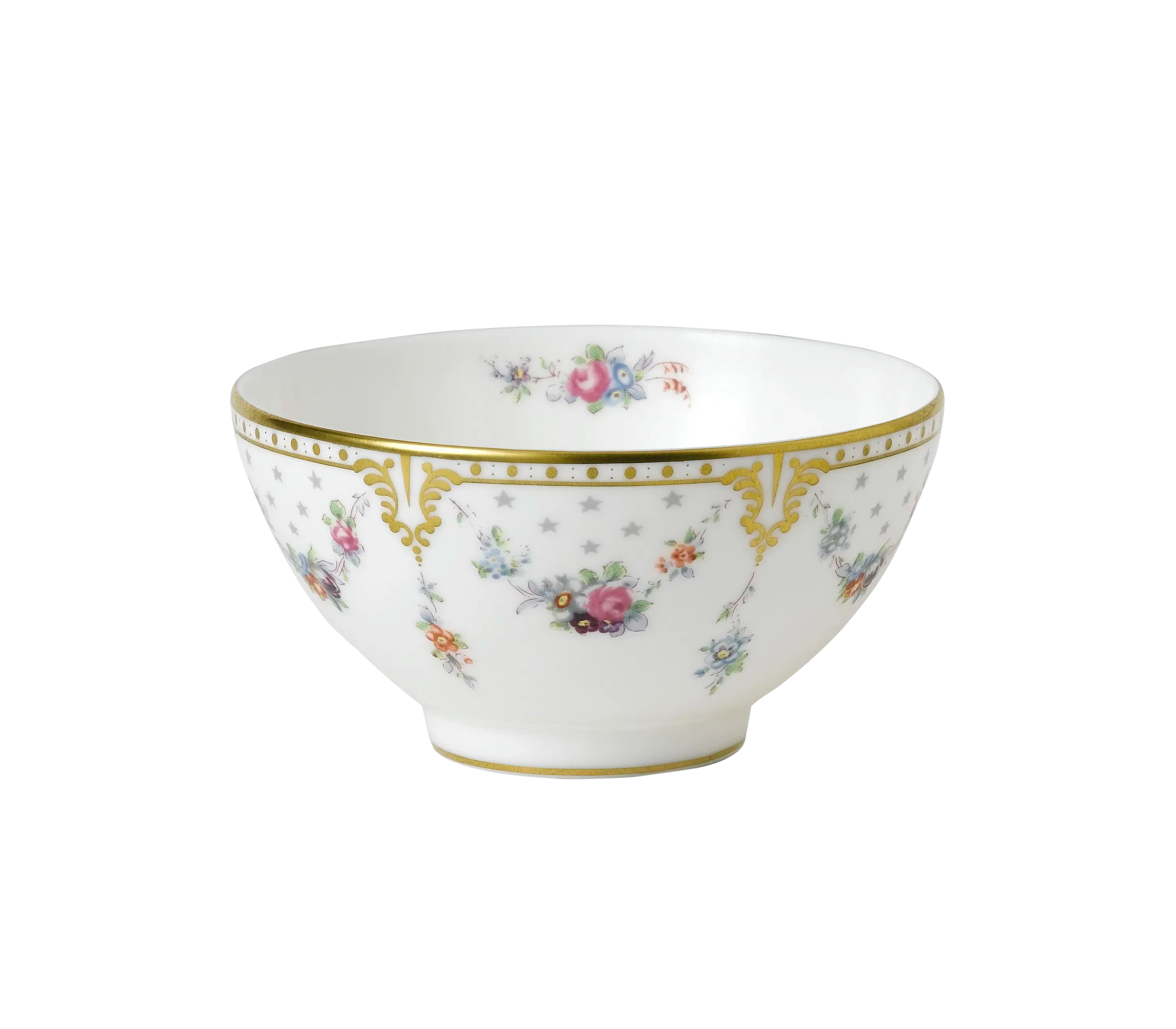 Royal Crown Derby Antoinette Rice Footed Bowl Charterwells
