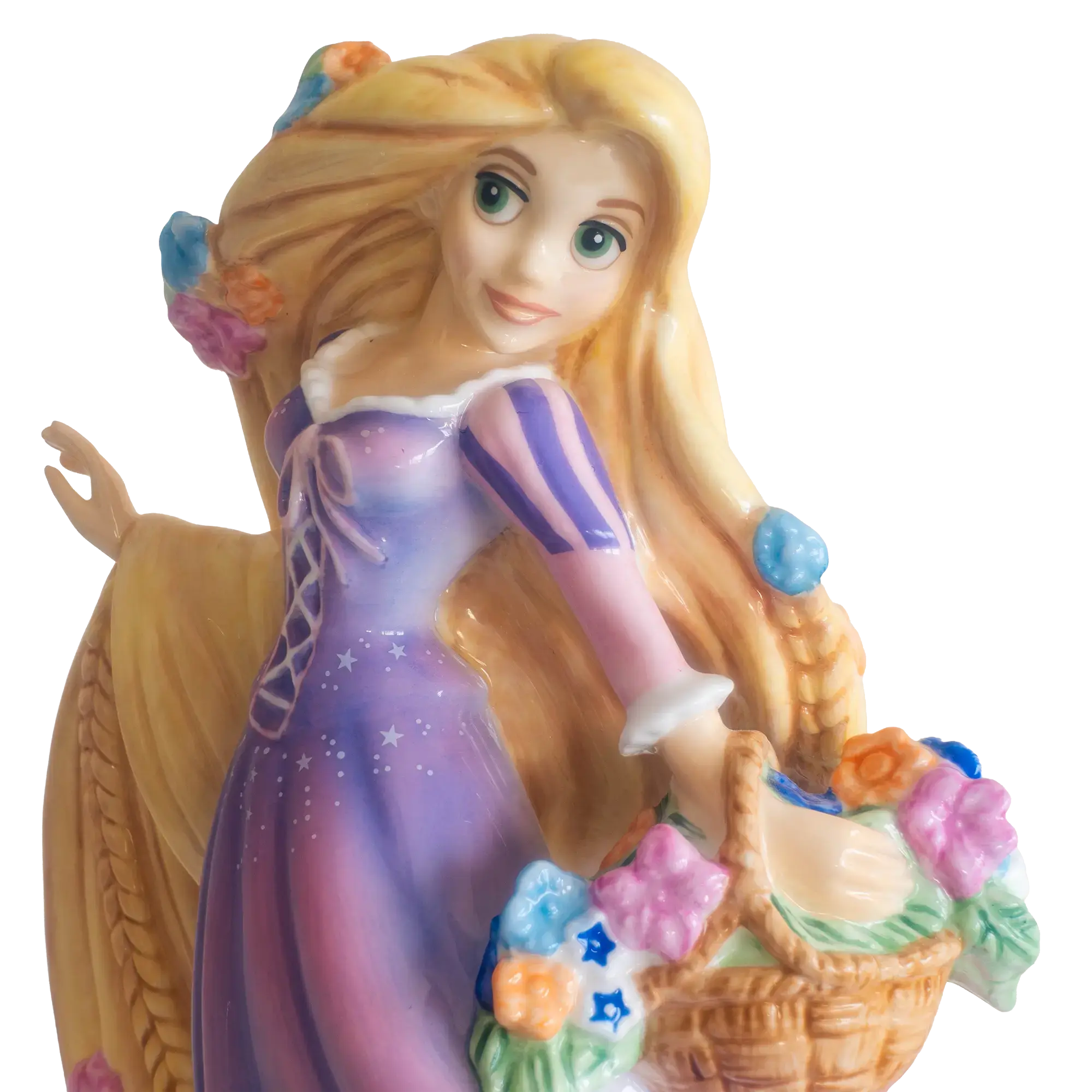English Ladies Disney Tangled Princess Rapunzel Figurine
