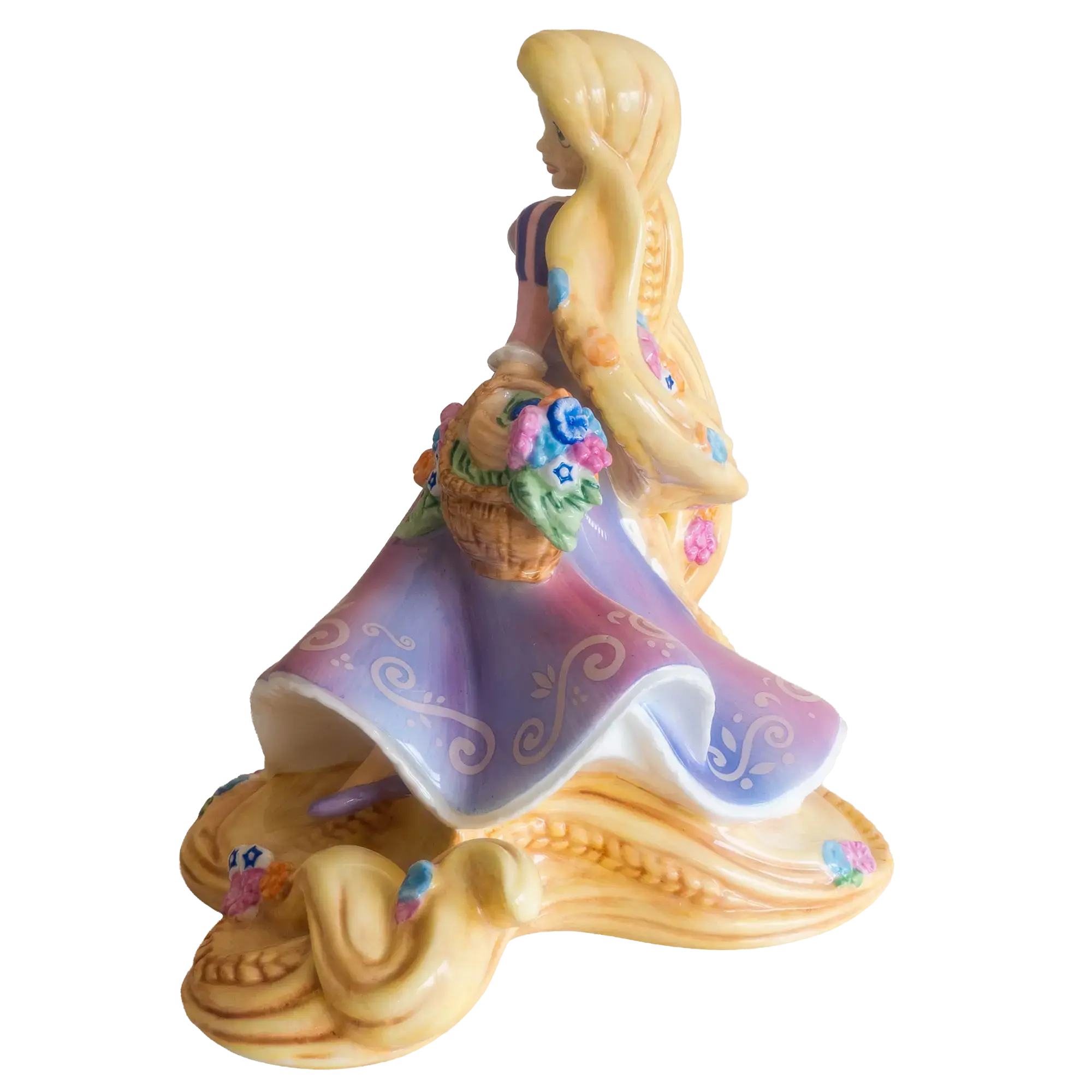English Ladies Disney Tangled Princess Rapunzel Figurine