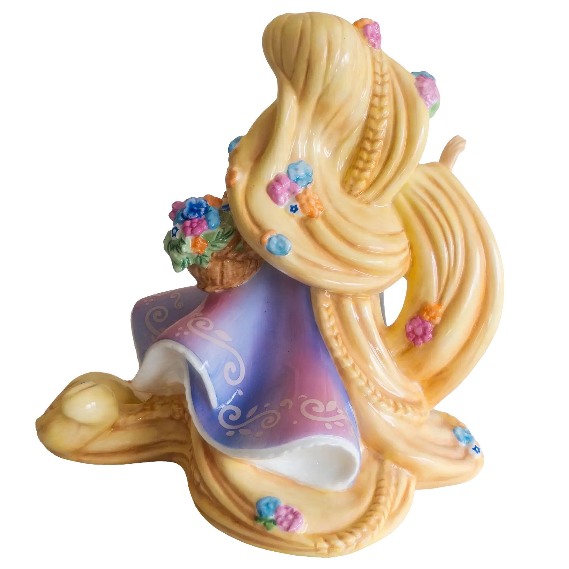 English Ladies Disney Tangled Princess Rapunzel Figurine