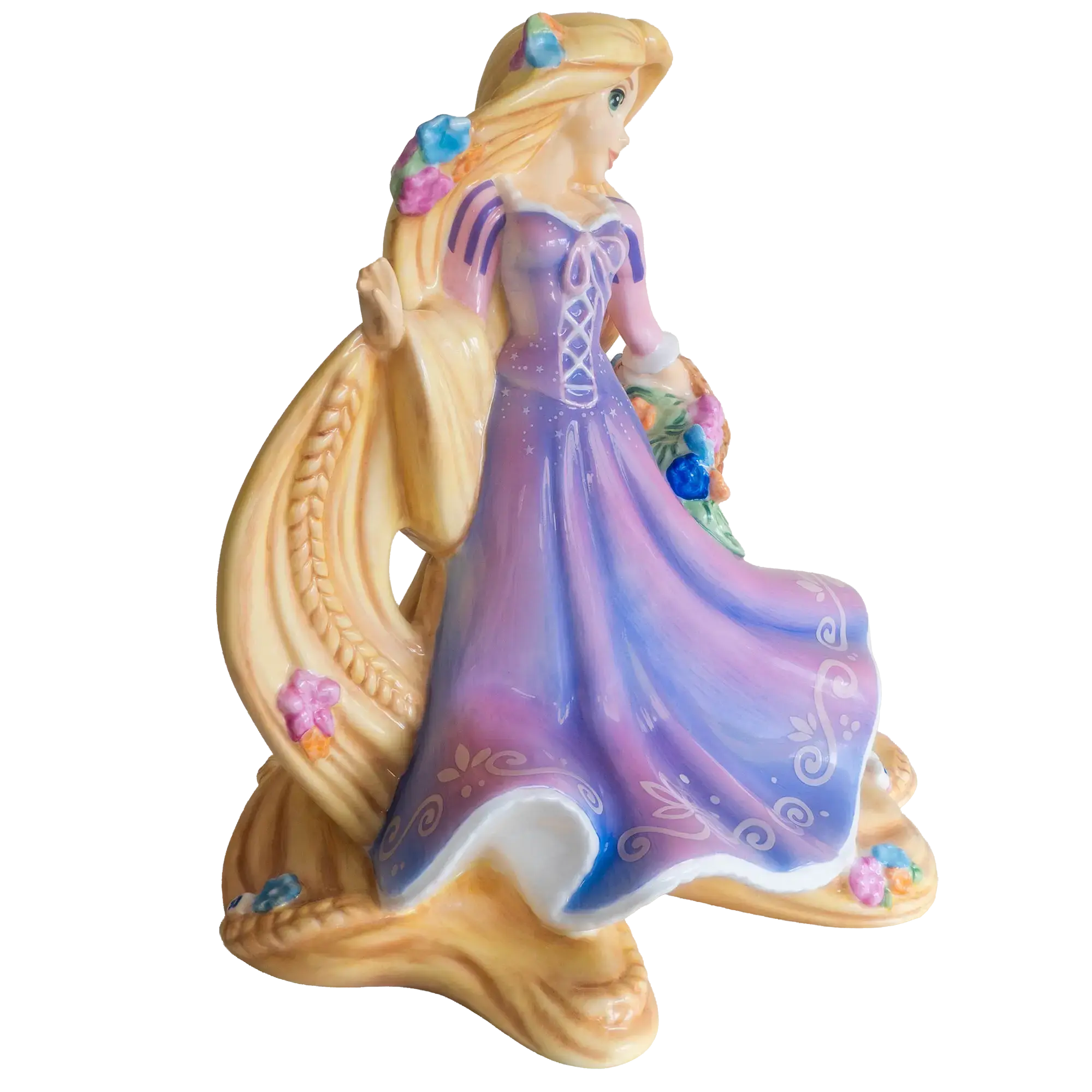 English Ladies Disney Tangled Princess Rapunzel Figurine