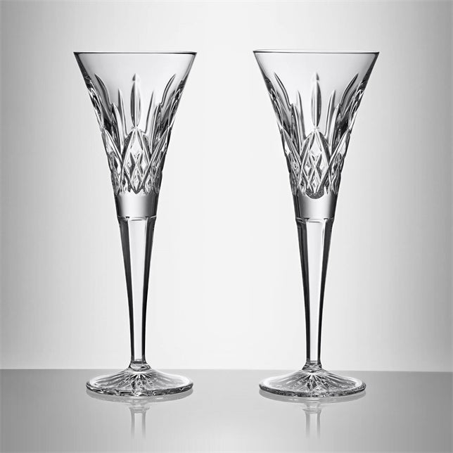 Waterford Lismore Toasting Flute Glass 170ml Set of 2 Charterwells