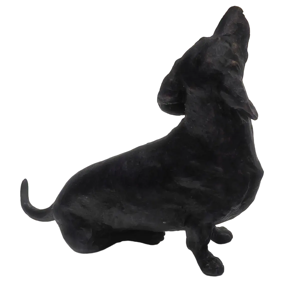 Richard Cooper Bronze Daschund Sitting