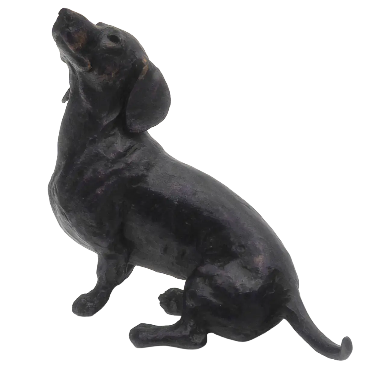 Richard Cooper Bronze Daschund Sitting