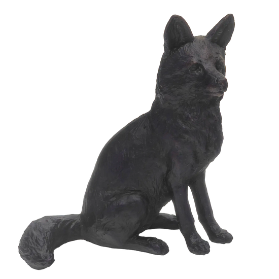 Richard Cooper Bronze Fox Sitting