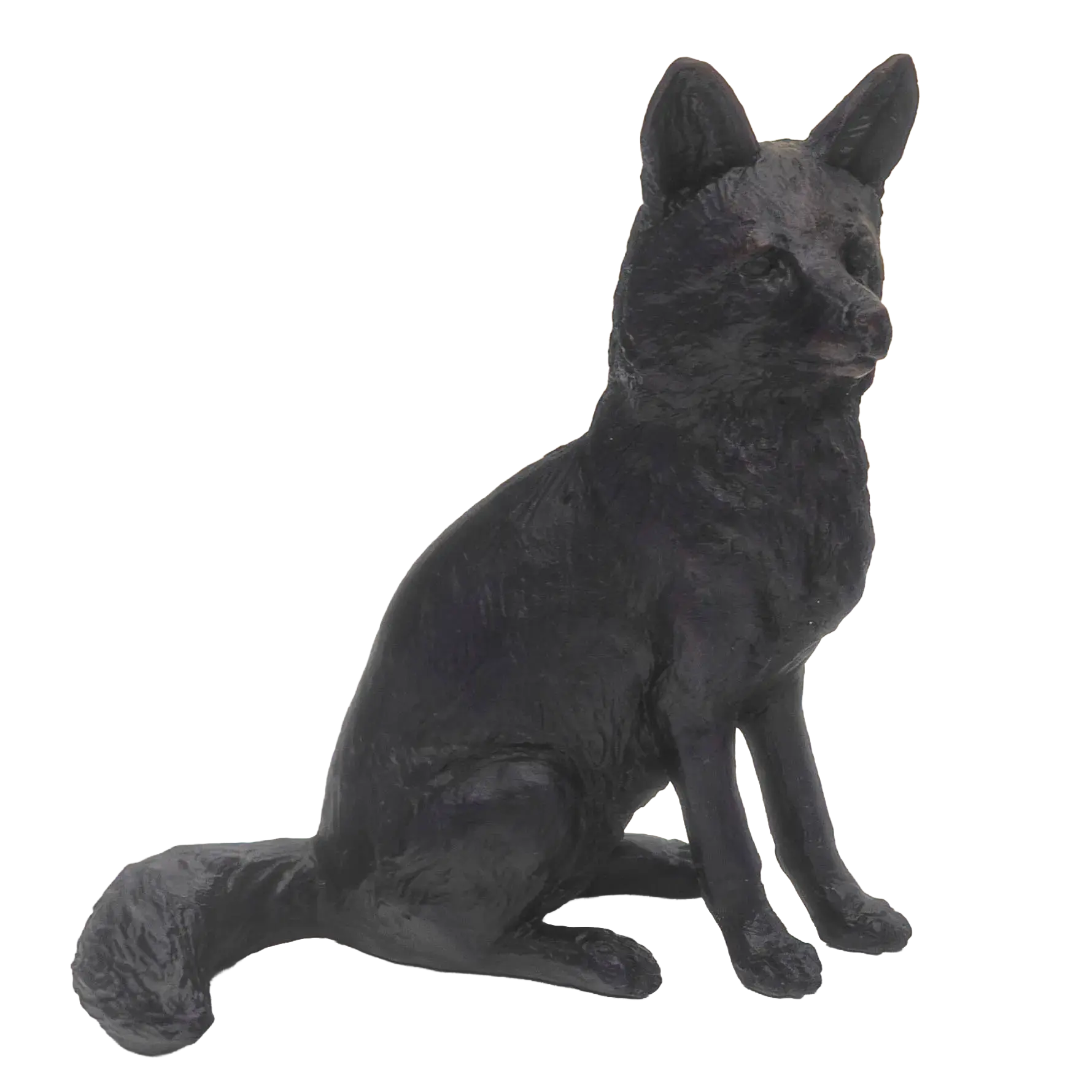 Richard Cooper Bronze Fox Sitting