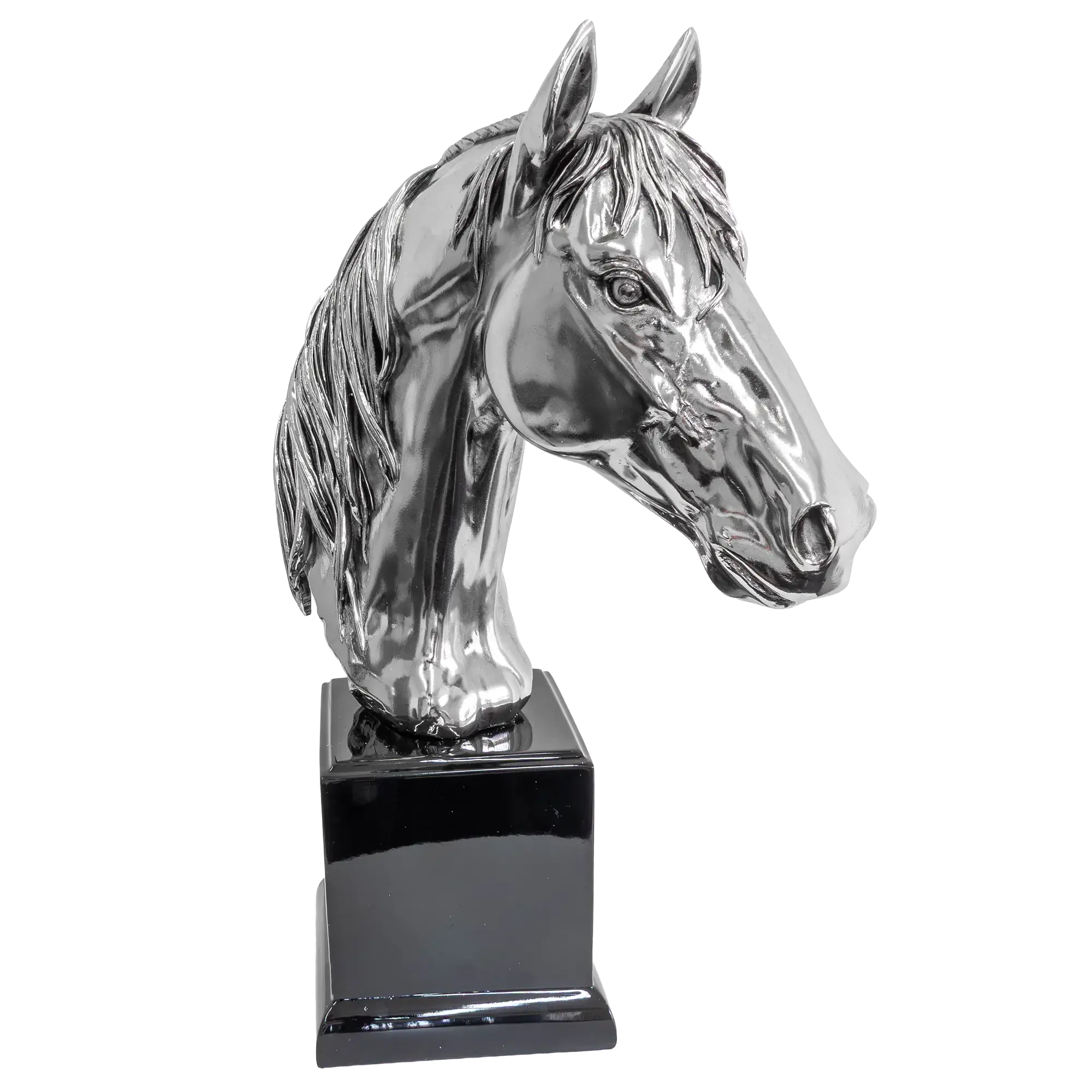 Richard Cooper Nickel Studio Collection Large Horse Figurine
