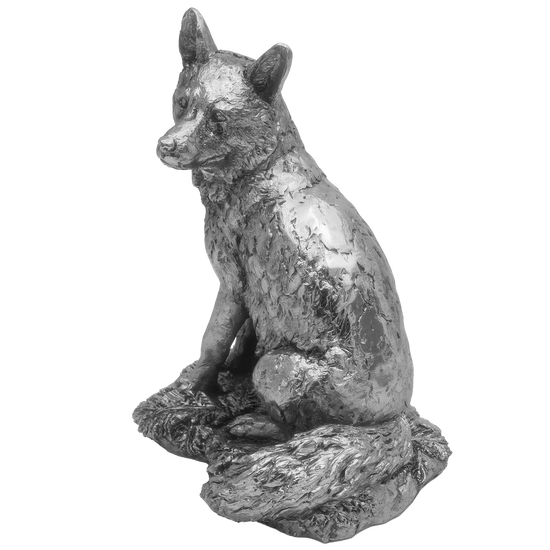 Richard Cooper Nickel Studio Collection A Moments Rest Fox