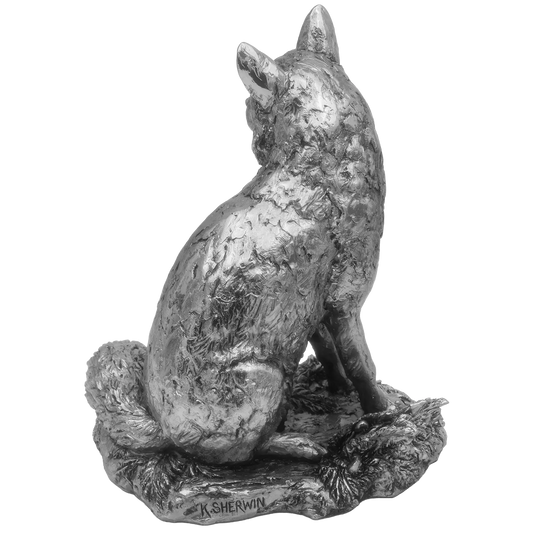 Richard Cooper Nickel Studio Collection A Moments Rest Fox