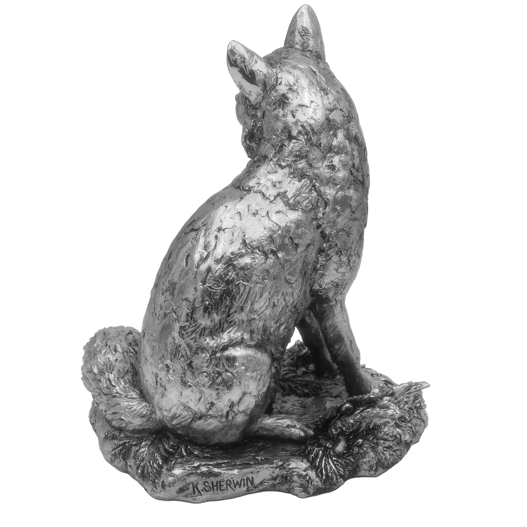 Richard Cooper Nickel Studio Collection A Moments Rest Fox