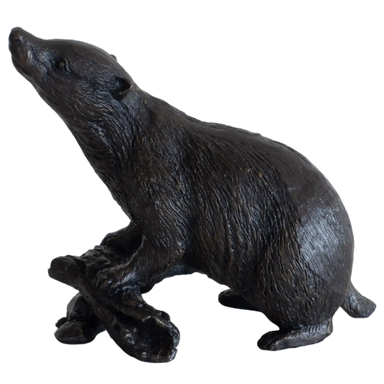 Richard Cooper Bronze Animals Collection Badger Figurine