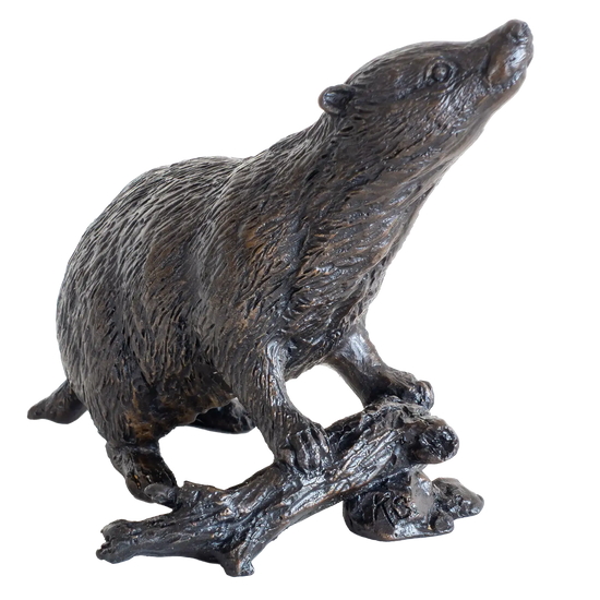 Richard Cooper Bronze Animals Collection Badger Figurine