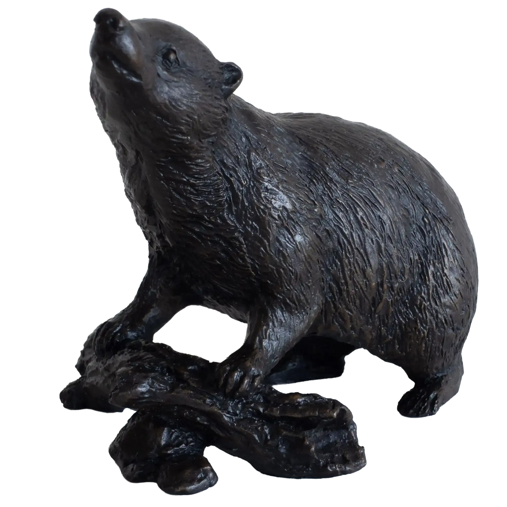 Richard Cooper Bronze Animals Collection Badger Figurine