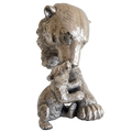 Richard Cooper Nickel Studio Collection Polar Bear & Cub Figurine