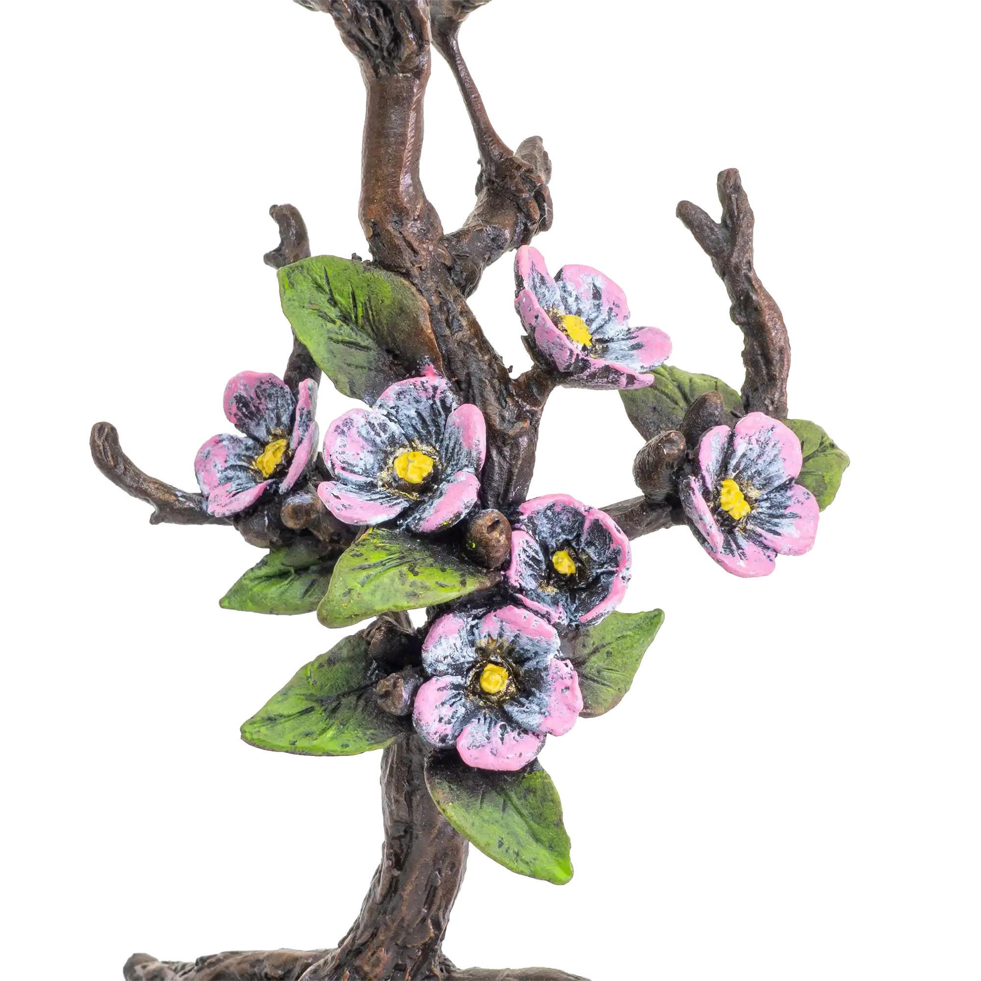 Richard Cooper Bronze Birds Collection Blackbird with Blossom Figurine