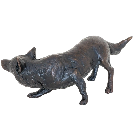 Richard Cooper Limited Edition Bronze Border Collie Figurine
