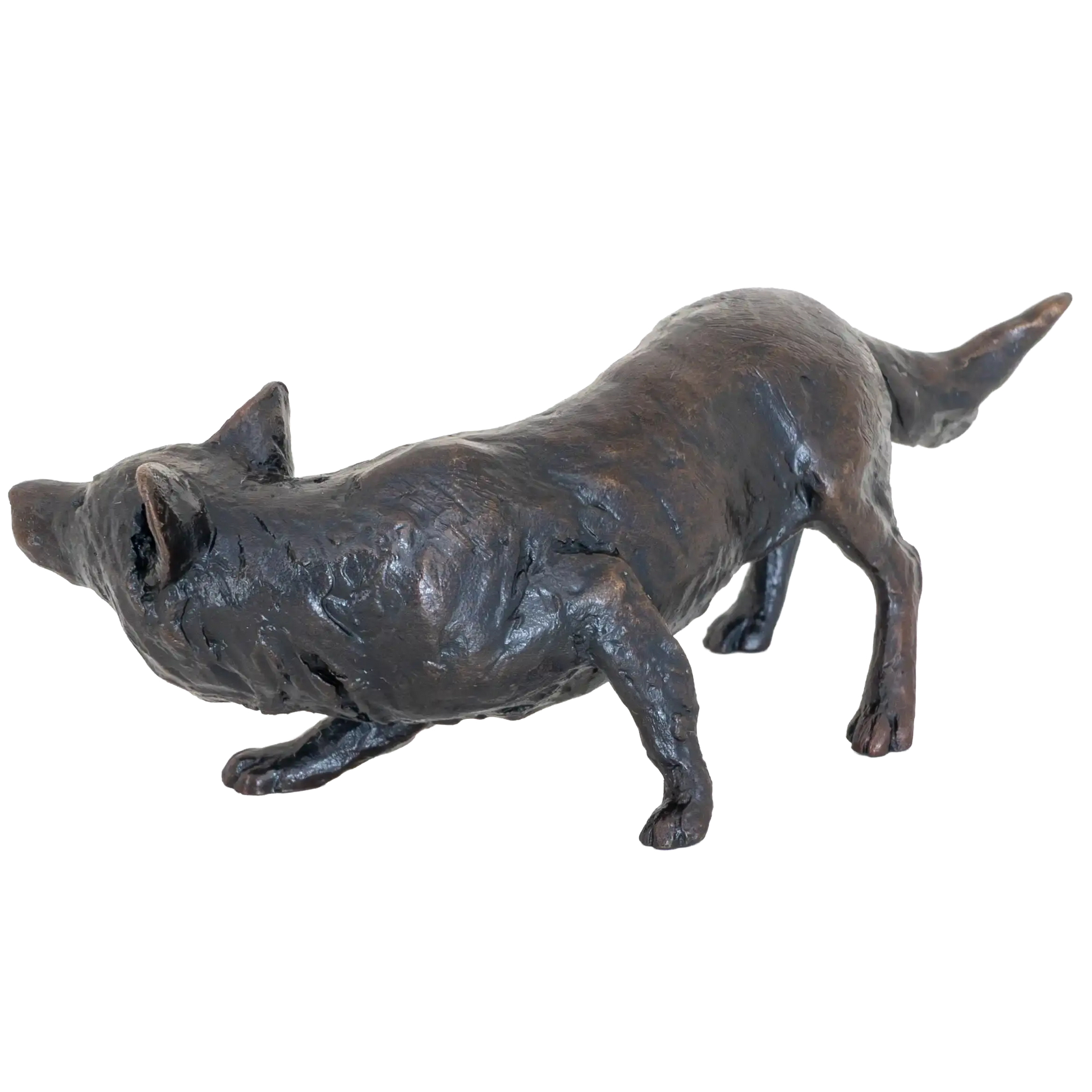 Richard Cooper Limited Edition Bronze Border Collie Figurine