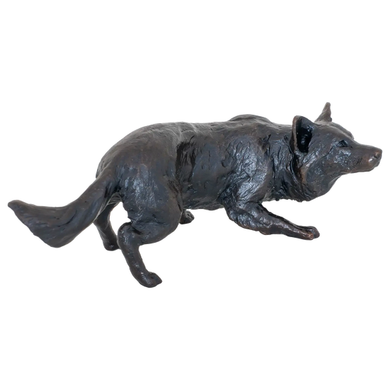 Richard Cooper Limited Edition Bronze Border Collie Figurine