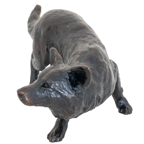 Richard Cooper Limited Edition Bronze Border Collie Figurine