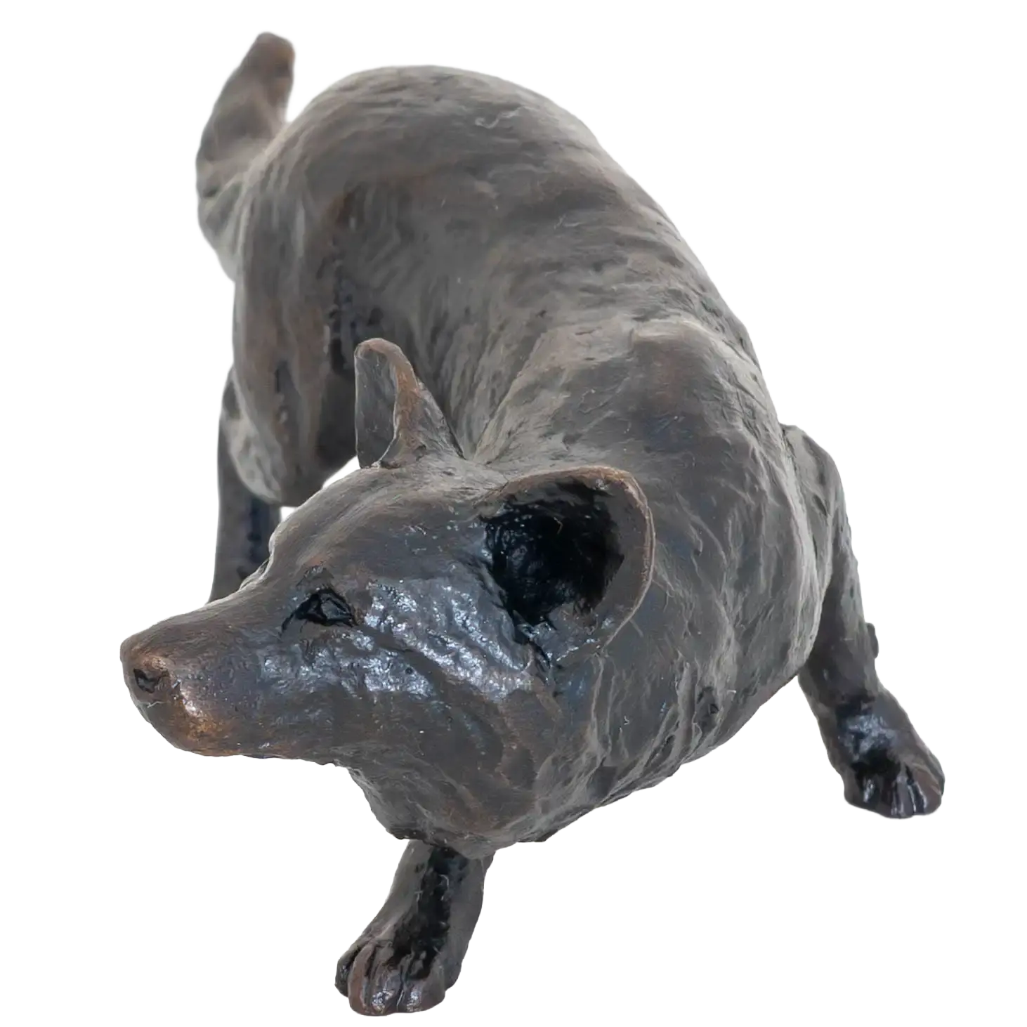 Richard Cooper Limited Edition Bronze Border Collie Figurine