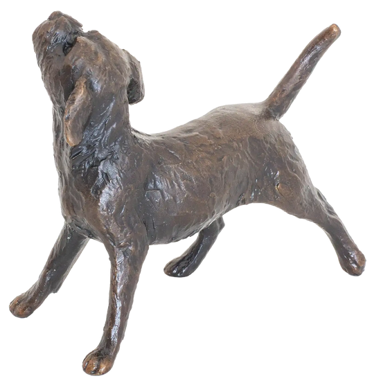 Richard Cooper Limited Edition Bronze Border Terrier Figurine