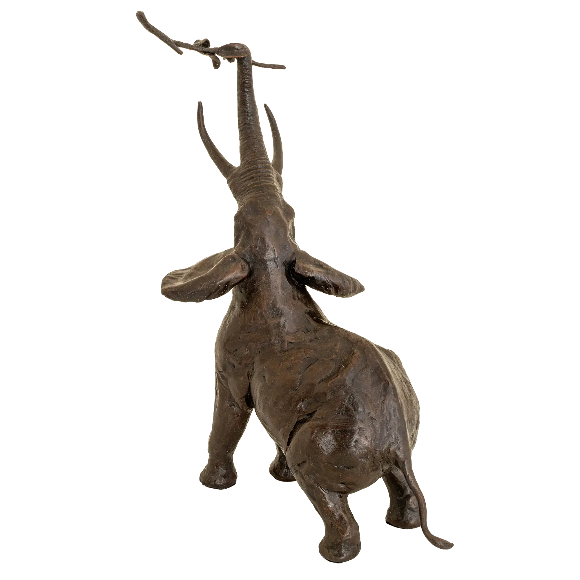 Richard Cooper Bronze Bull Elephant Figurine