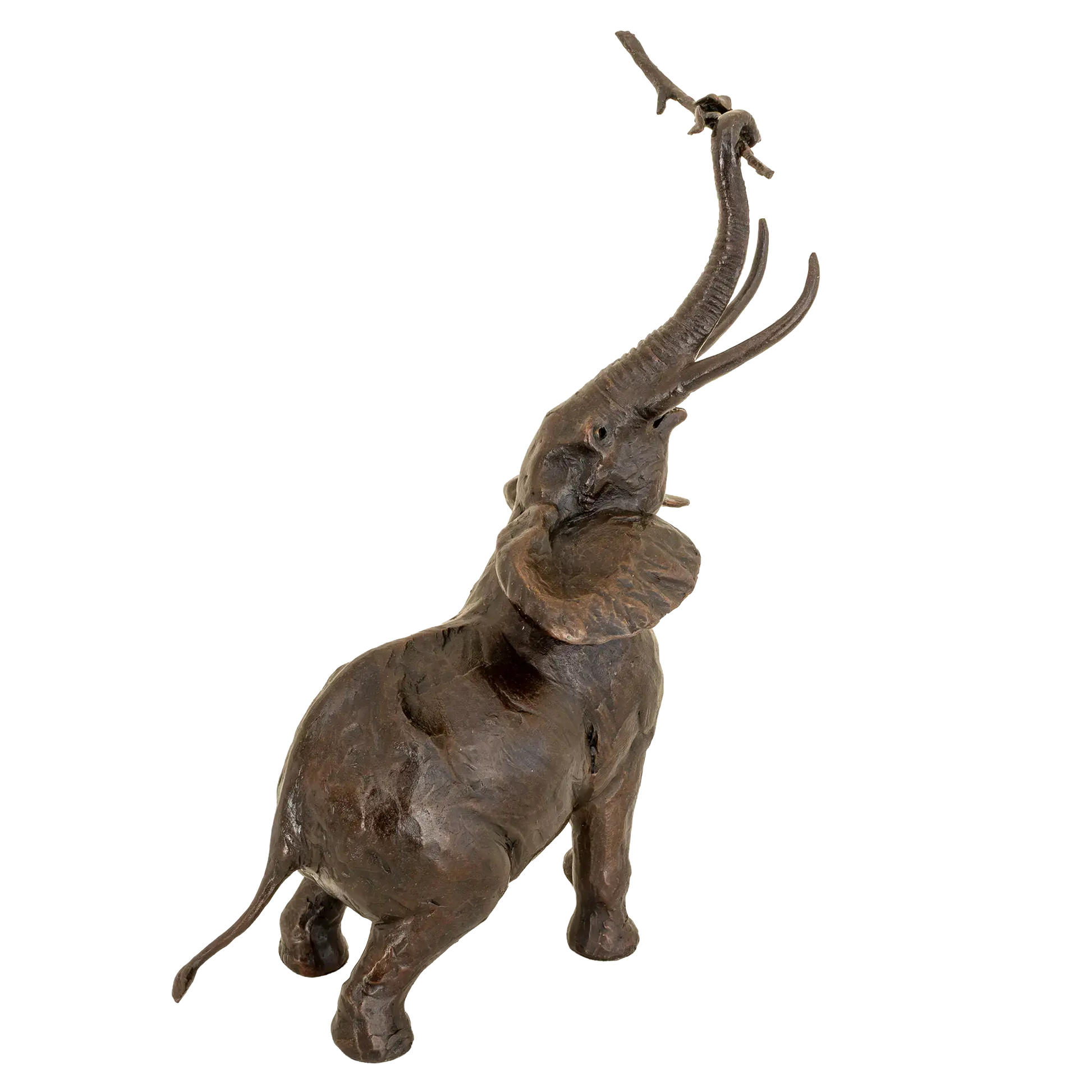 Richard Cooper Bronze Bull Elephant Figurine