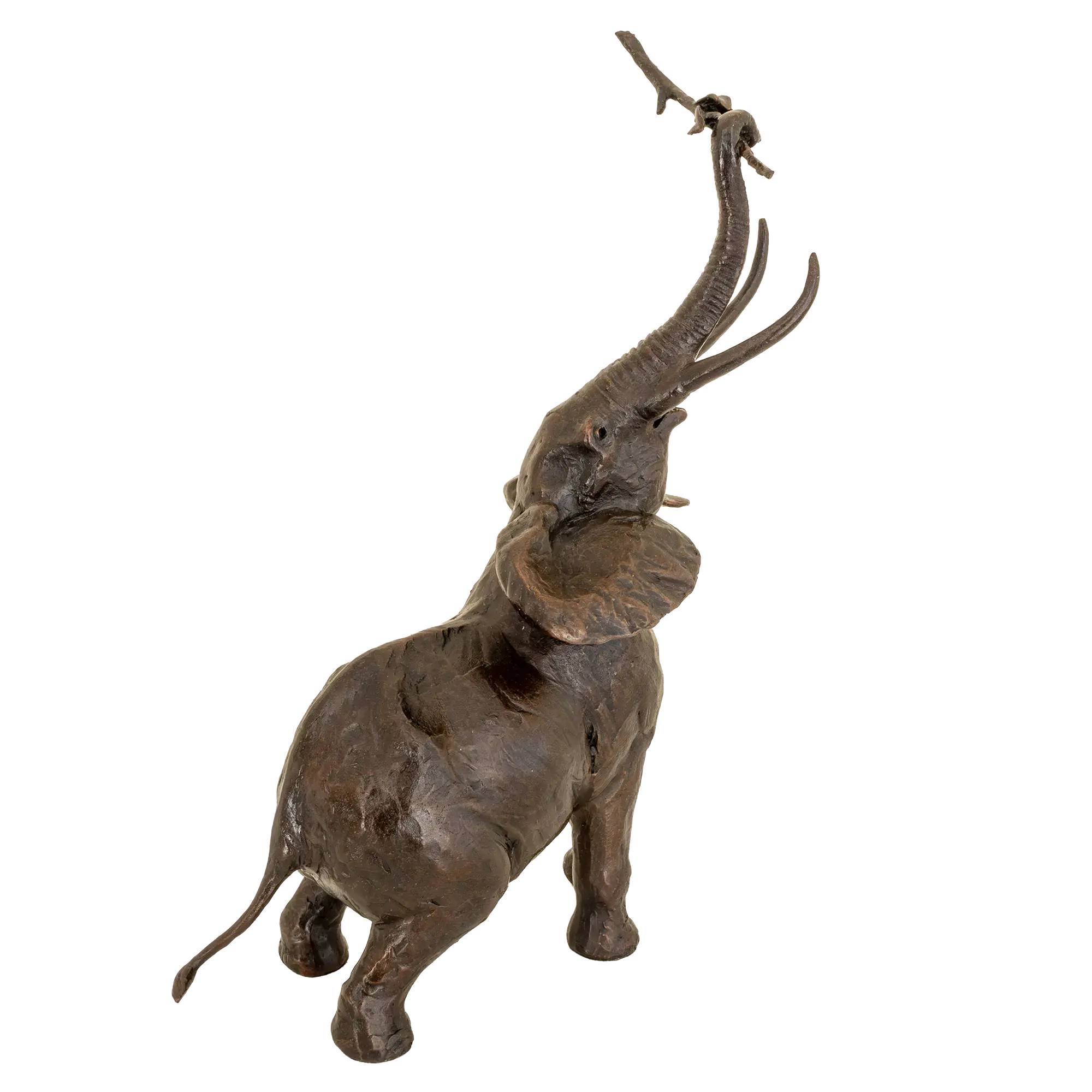 Richard Cooper Bronze Bull Elephant Figurine