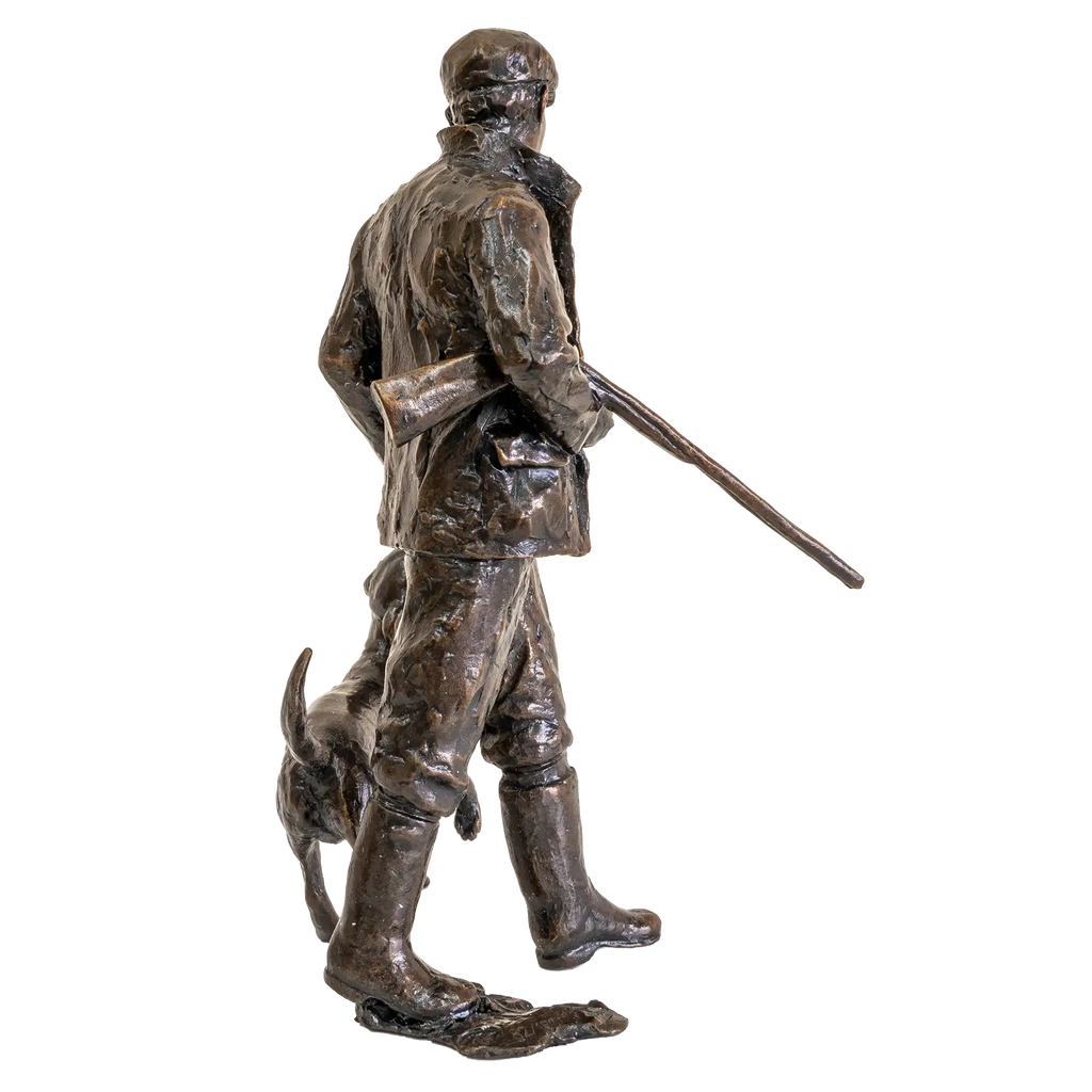 Richard Cooper Bronze Country Pursuits Collection Close Company Figurine