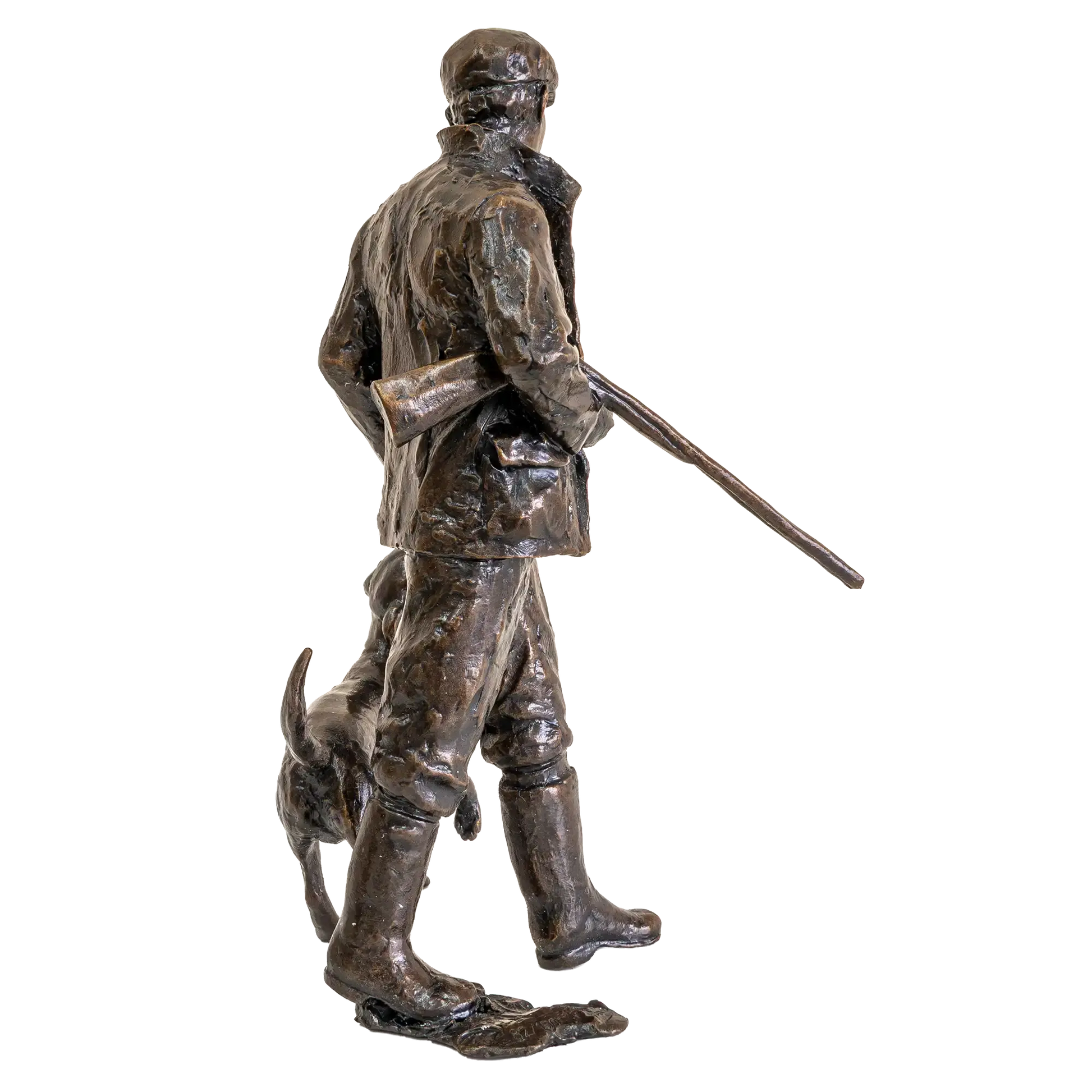 Richard Cooper Bronze Country Pursuits Collection Close Company Figurine