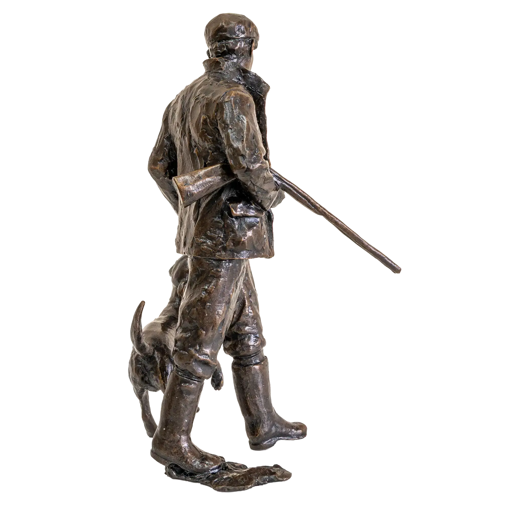 Richard Cooper Bronze Country Pursuits Collection Close Company Figurine