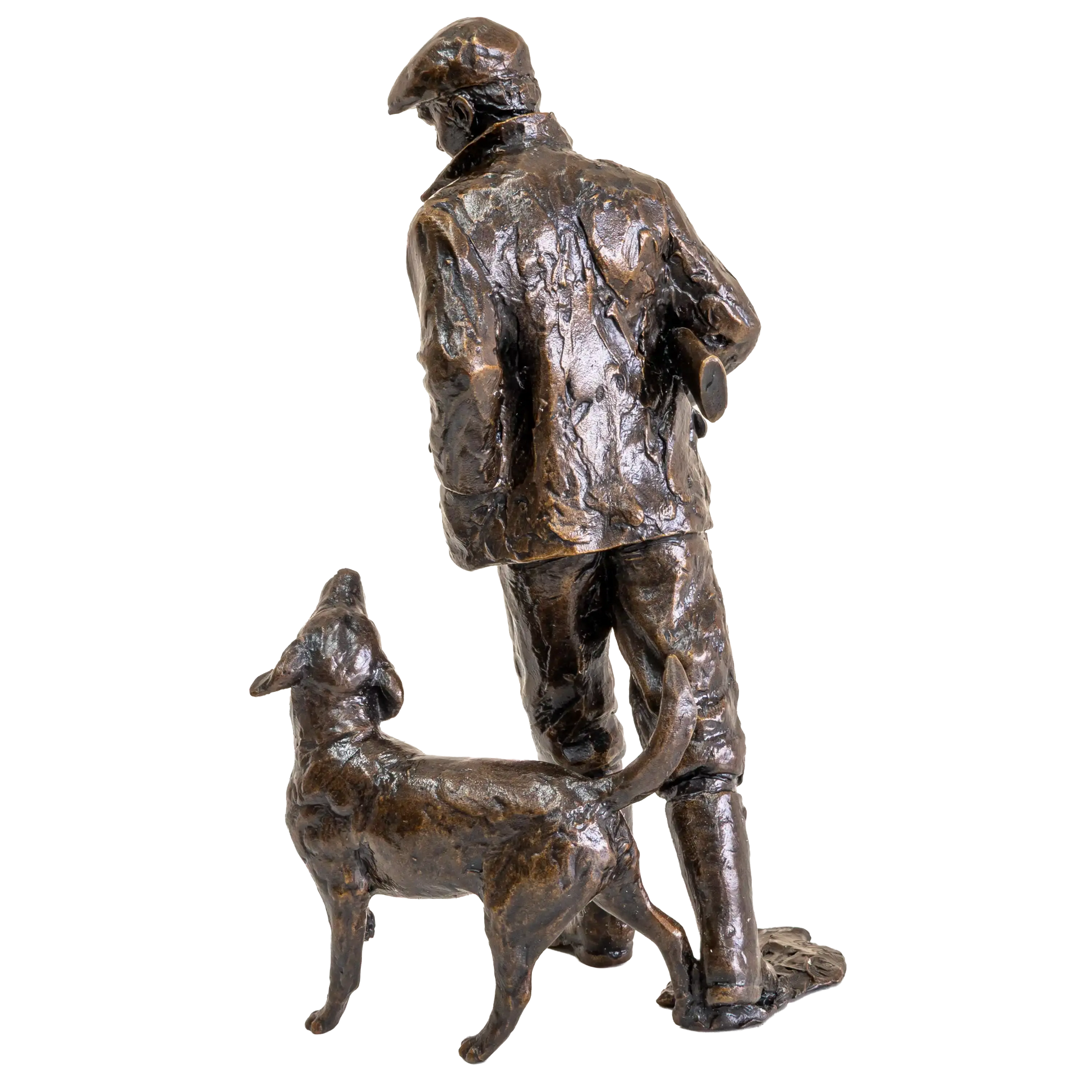 Richard Cooper Bronze Country Pursuits Collection Close Company Figurine