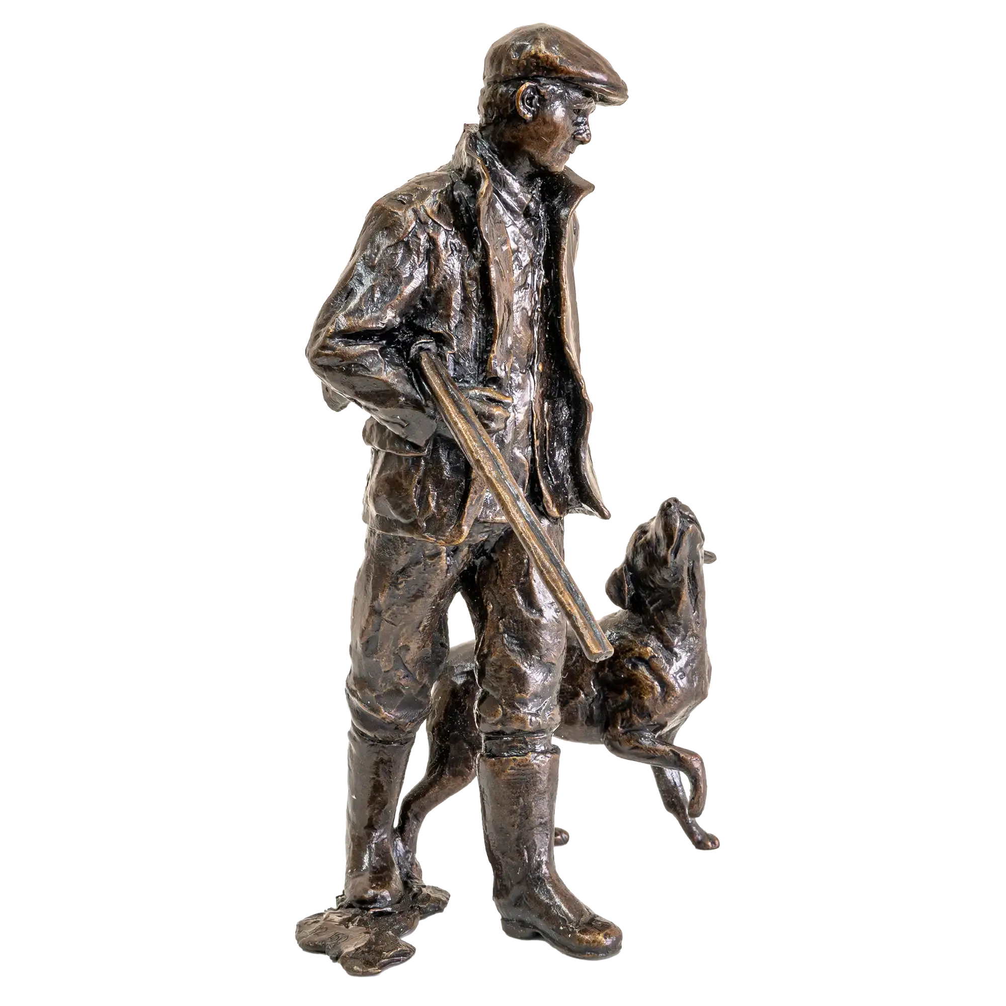 Richard Cooper Bronze Country Pursuits Collection Close Company Figurine