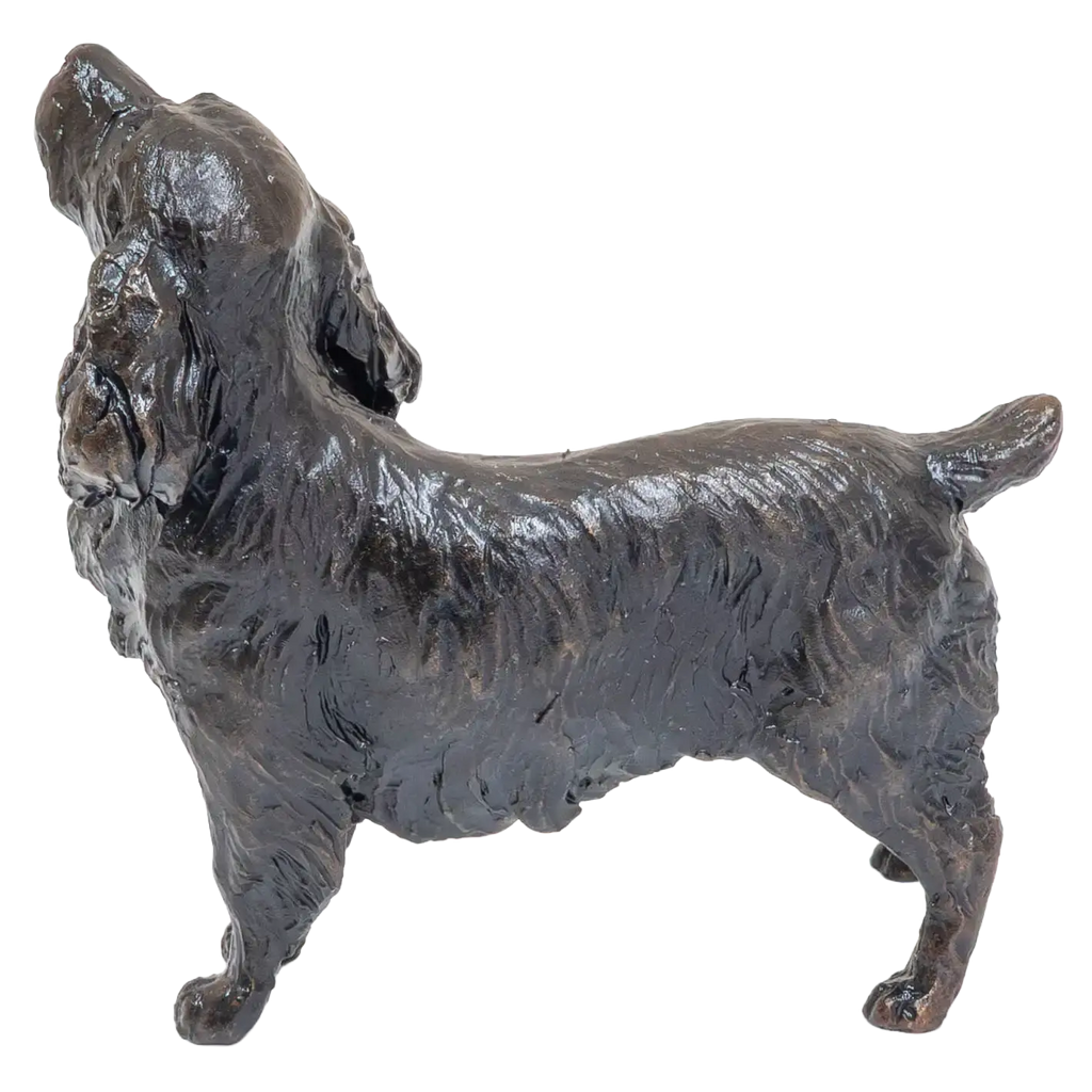 Richard Cooper Limited Edition Bronze Cocker Spaniel Figurine