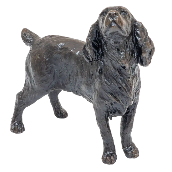 Richard Cooper Limited Edition Bronze Cocker Spaniel Figurine