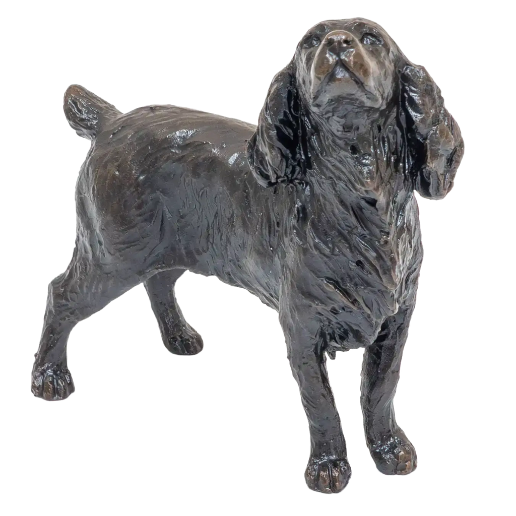 Richard Cooper Limited Edition Bronze Cocker Spaniel Figurine